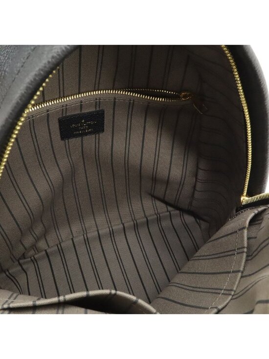 Louis Vuitton Monogram Empreinte Sorbonne Backpack Mini Noir Black main image 5